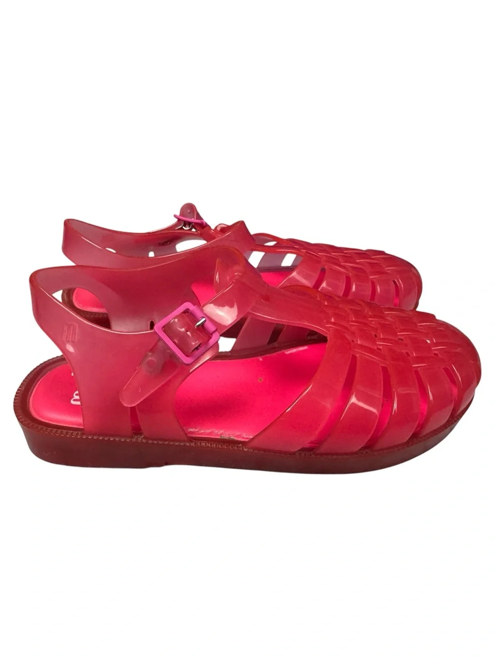 Mini Melissa Pink Jelly sandals sz 3